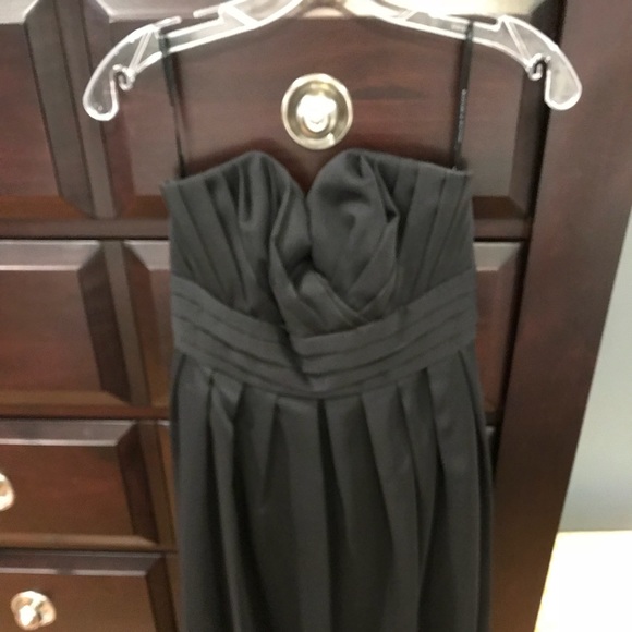 NWT Watters long black chiffon dress - formal - Picture 5 of 8